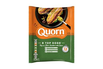 frozen meat free quorn hot dogs