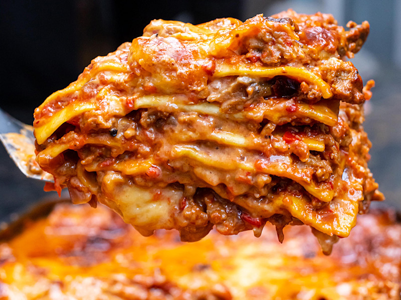 Smoky Roasted Pepper Lasagne | Quorn