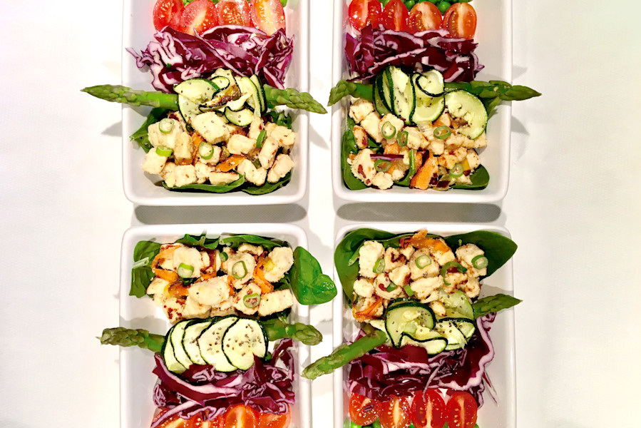 Quorn Pieces in Coconut Sauce with Fresh Vegetables | Quorn