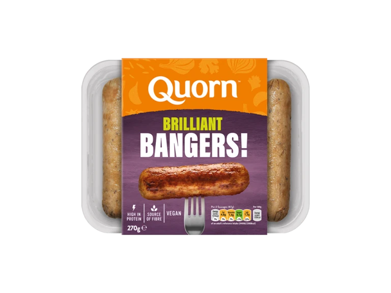 Quorn Brilliant Bangers - Vegan Sausages