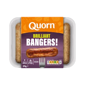 Quorn Brilliant Bangers - Vegan Sausages
