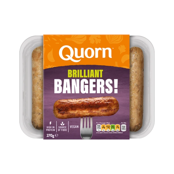 Quorn Brilliant Bangers - Vegan Sausages