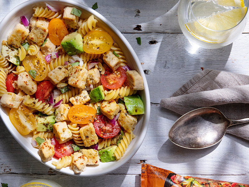 Pasta Salad with Quorn Pieces