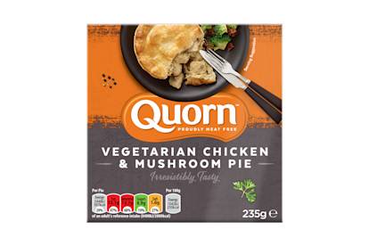 quorn vegetarian chicken & mushroom pie ready meal