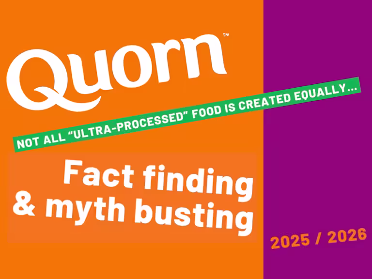 2025 Ultra Processed Fact Finding from Quorn Foods