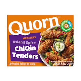 Quorn Asian 5 Spice ChiQin Tenders packaging