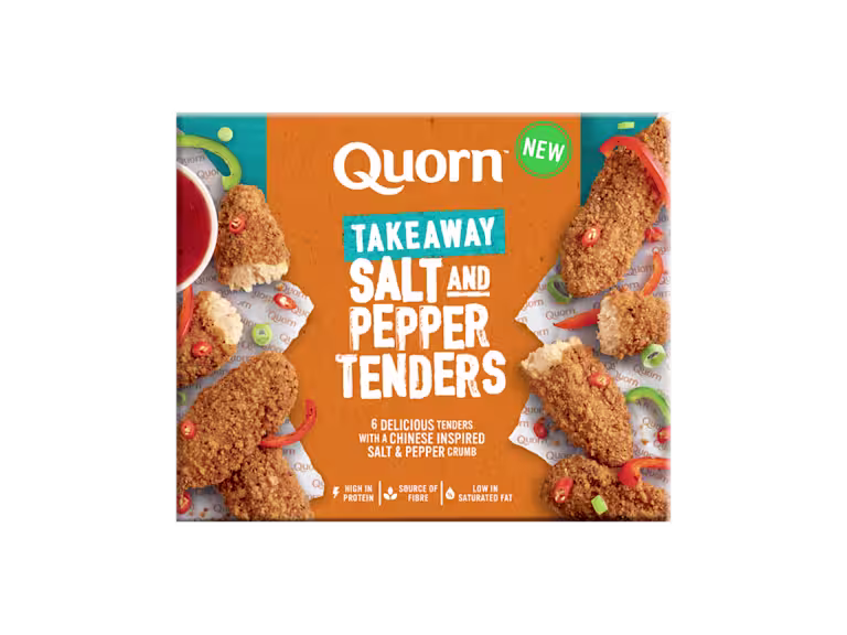 Quorn Salt & Pepper Tenders packaging