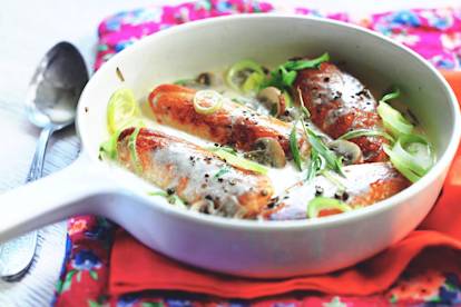 Recept voor Vegetarische Filets met Dragon in Vermouth