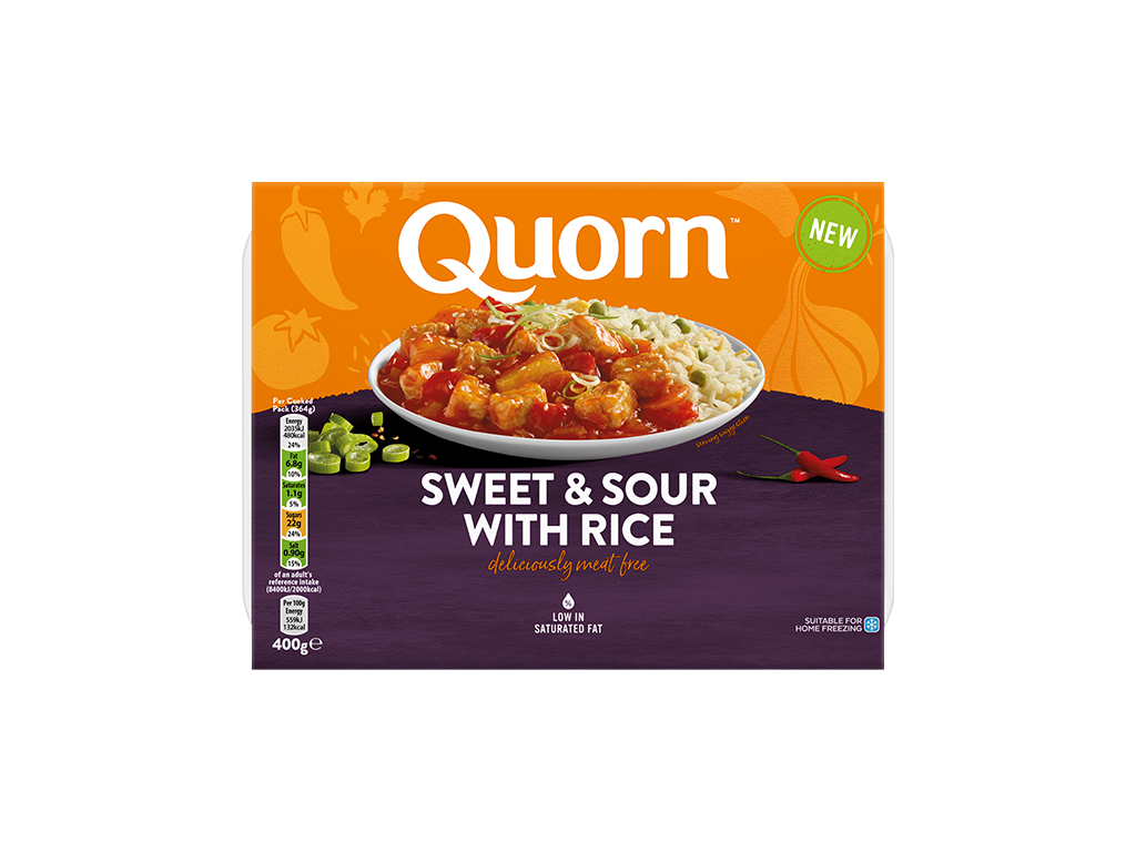 Quorn Vegetarian Sweet & Sour Ready Meal Quorn