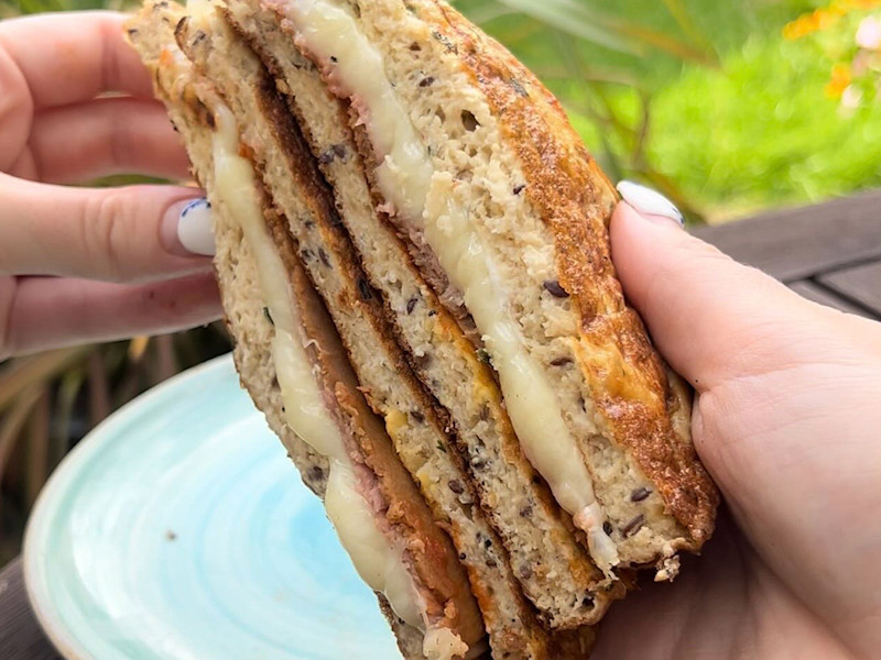 Vegetarian Cheesy Brunch Toastie | Quorn