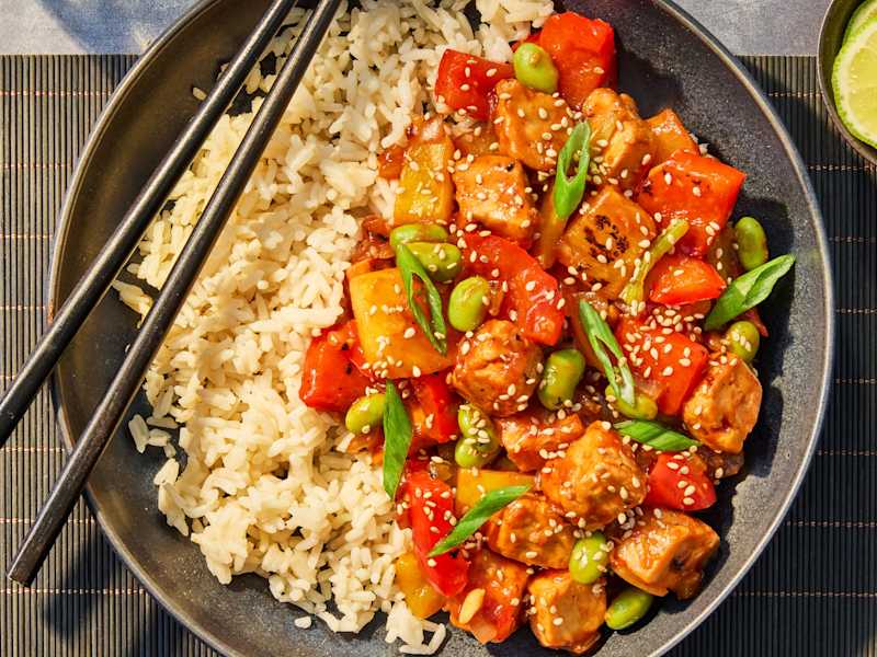 Quorn Sweet and Sour with Quorn Pieces Recipe