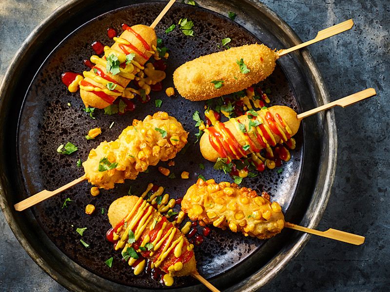 Vegan Korean Corn Dogs | Vegan Sausage Recipes | Quorn