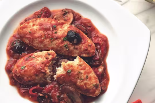 quorn fillets cacciatore italian recipe