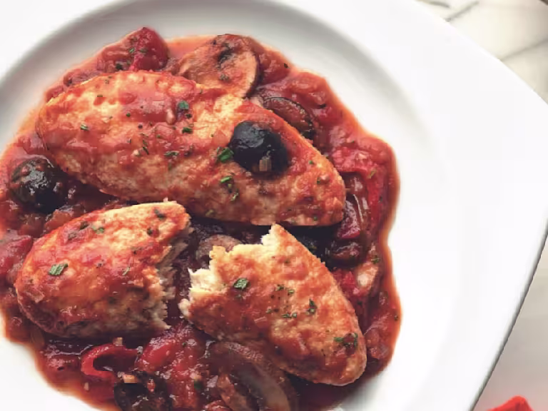 quorn fillets cacciatore italian recipe