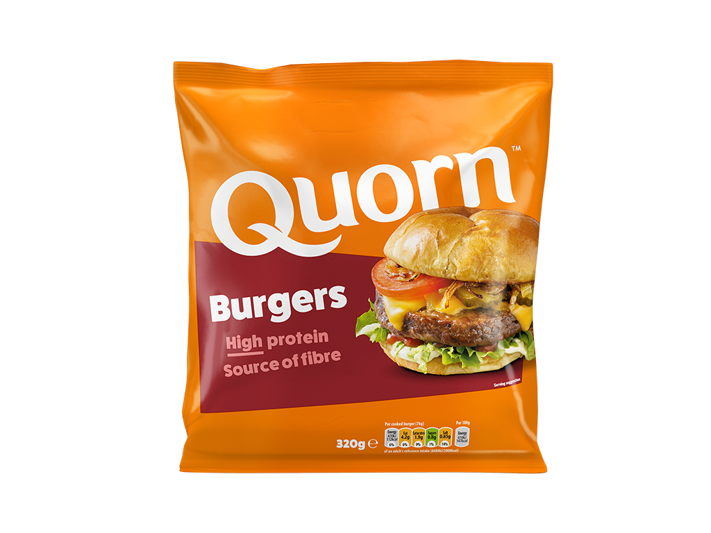 Quorn Ovo-Lakto-Vegetarisk Burgare