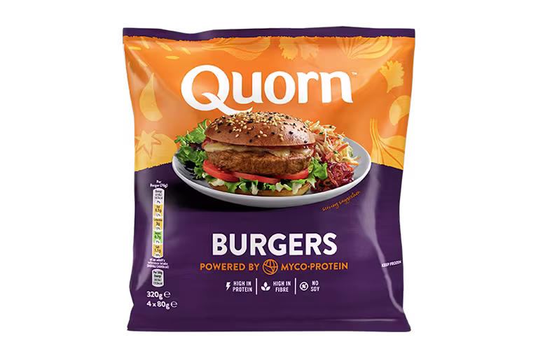 Quorn Ovo-Lakto-Vegetarisk Burgare