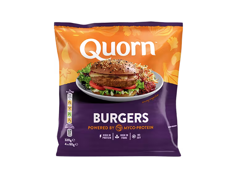 Quorn Ovo-Lakto-Vegetarisk Burgare