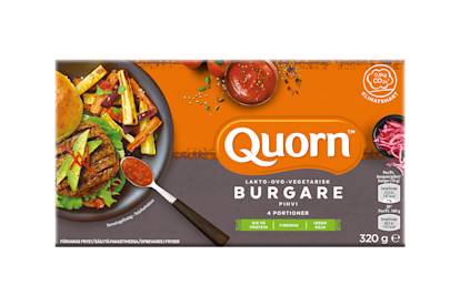 Quorn Ovo-Lakto-Vegetarisk Burgare
