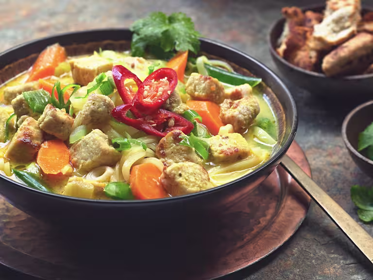 thai noodle soup recipe with quorn pieces recipe