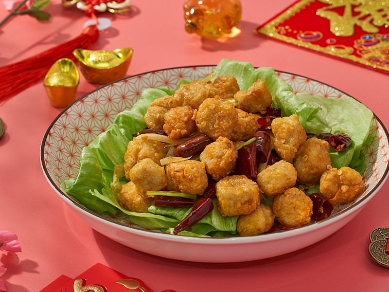 Spicy Auspicious Szechuan Chilli Chicken