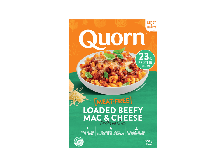 Loaded Beefy Mac & Cheese Front of pack