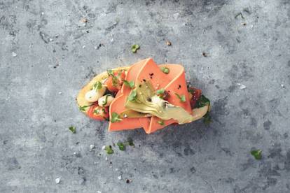 Quorn Vegan Smoked Ham Crostini