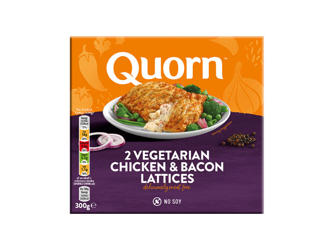 Quorn Vegetarian Chicken & Bacon Lattice | Quorn