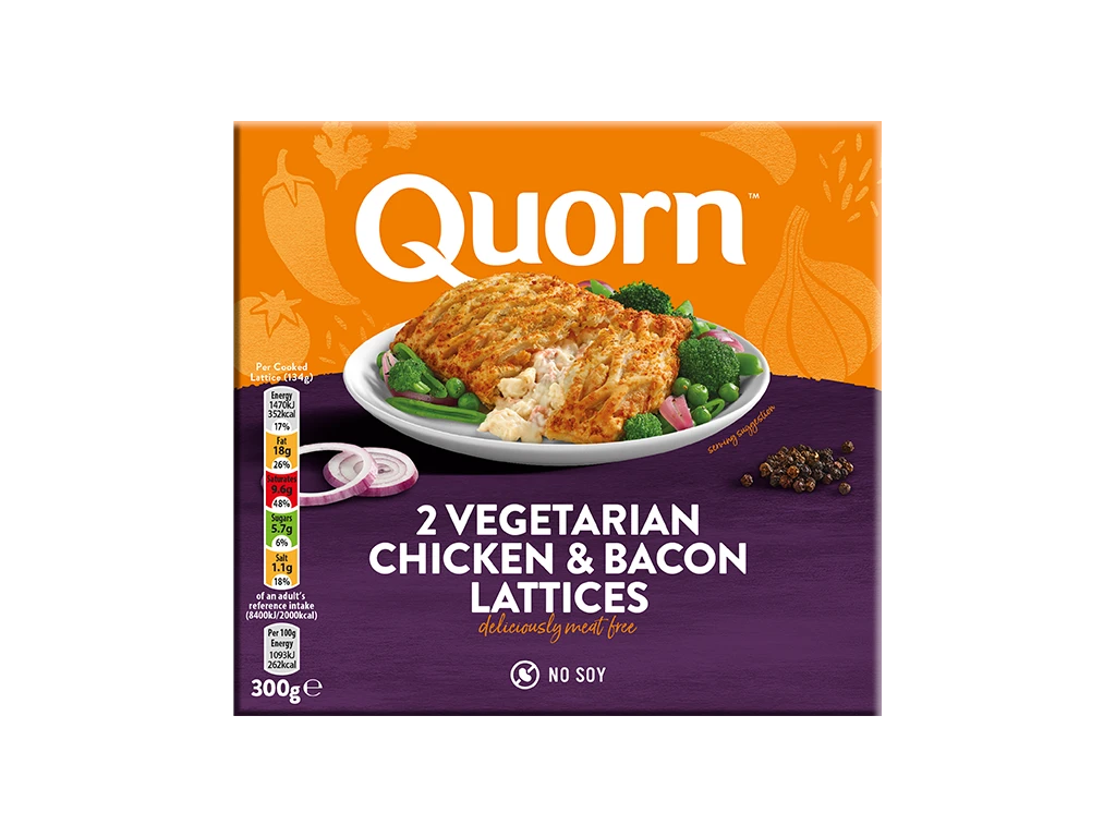 Quorn Vegetarian Chicken & Bacon Lattice | Quorn