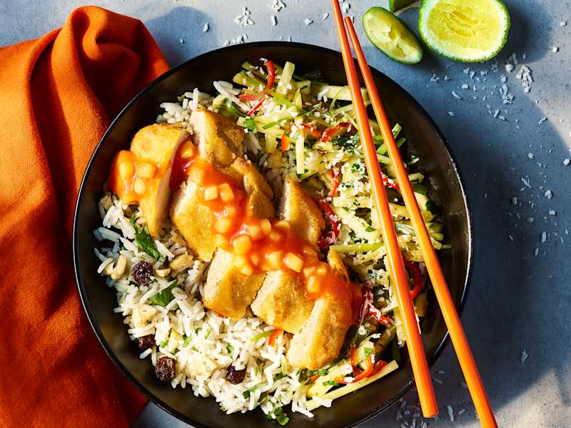 Vegetarian Sweet & Sour Tempura Recipe With Meat-Free Quorn Fillets