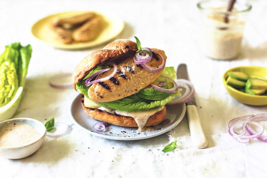 Vegetarian Caesar Salad Burger | Quorn US