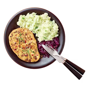 Quorn Vegetarian Peppered Steaks packaging.