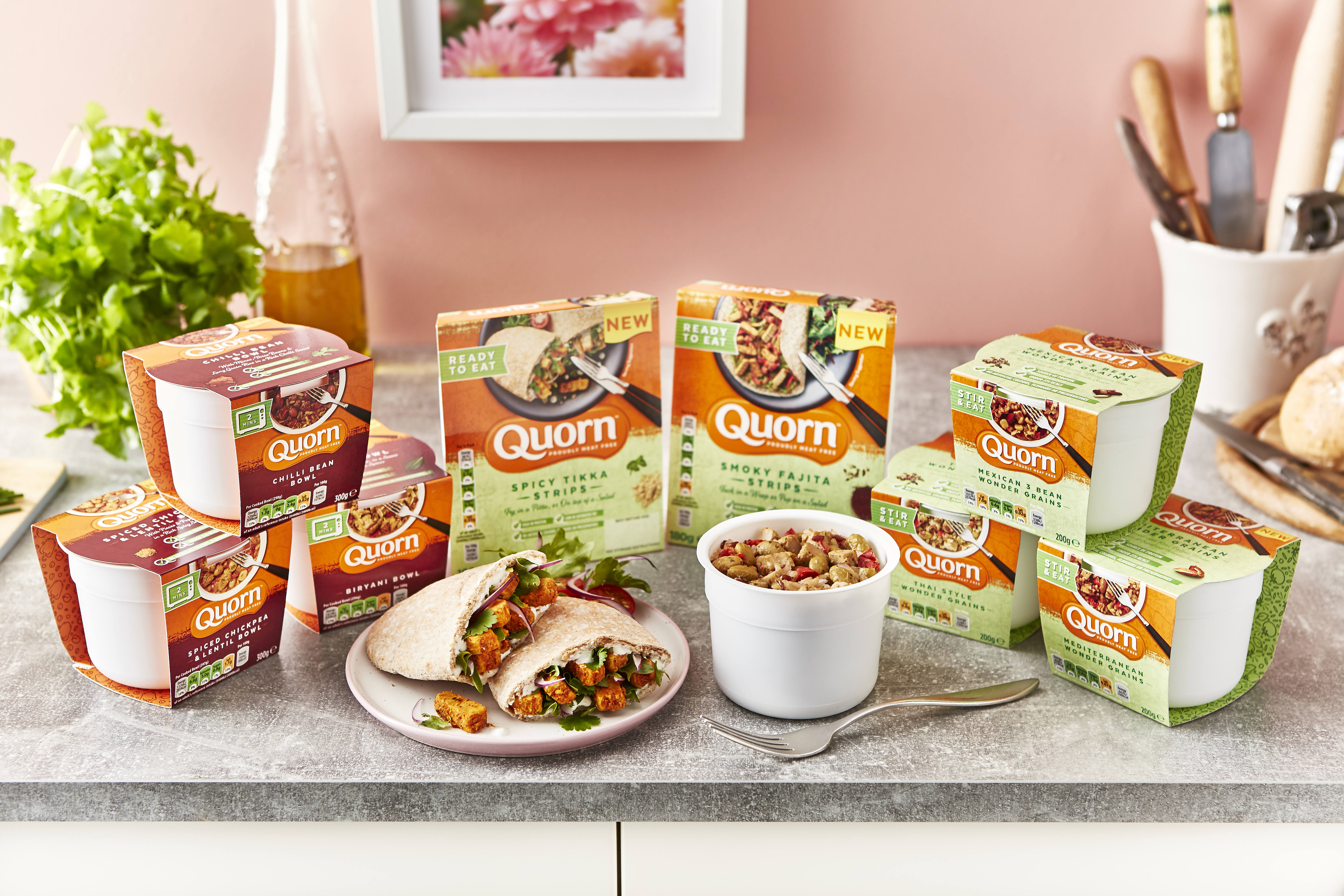 Introducing your Lunch OntheGo Quorn