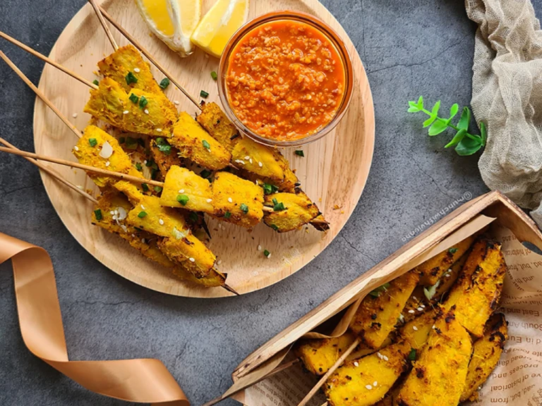 Satay with Quorn Fillets