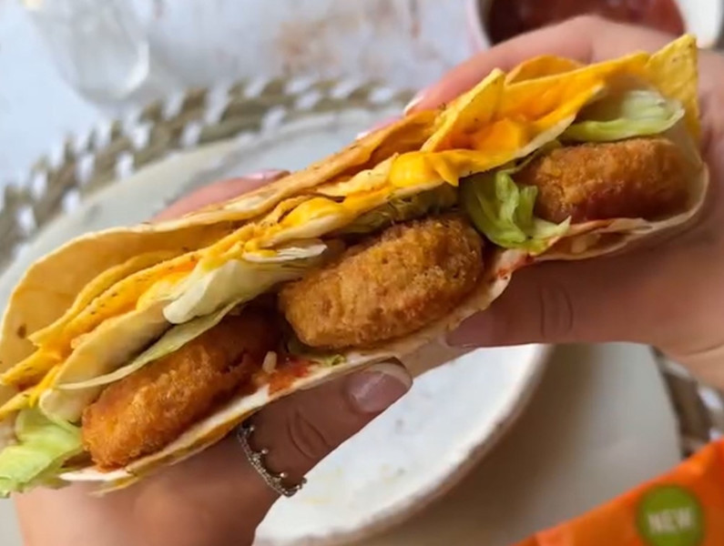 Nacho Nugg Air Fryer Crunch Wrap | Quorn