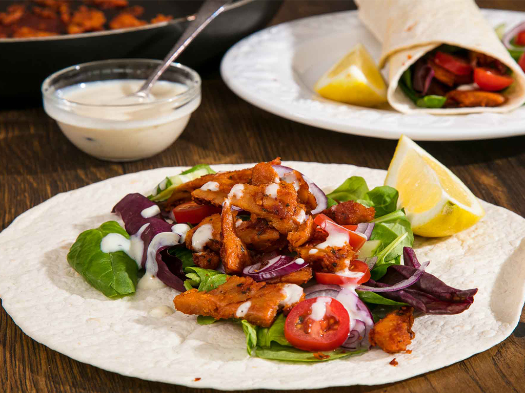 Vegan PeriPeri Picnic Wraps by Thinly Spread