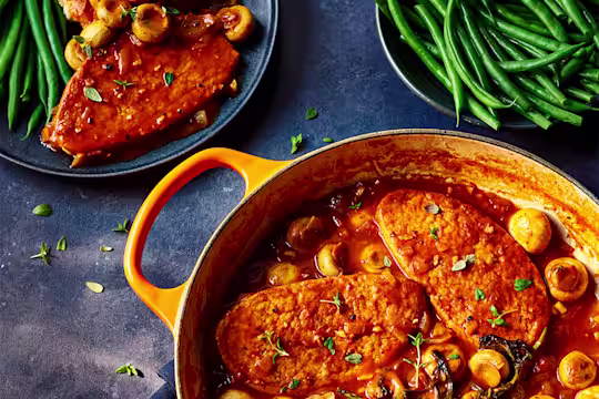 quorn fillet chasseur vegetarian recipe