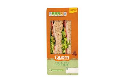 Vegetarian Deli-Style Ham Salad Sandwich