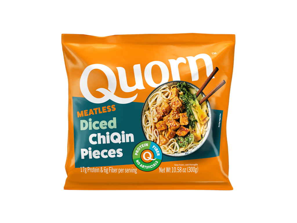 Quorn Meatless Pieces packaging 