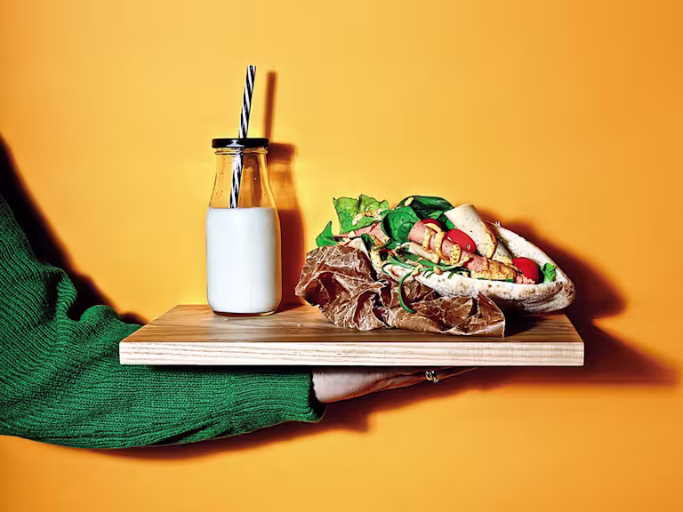 Vegetariska mackor och wraps