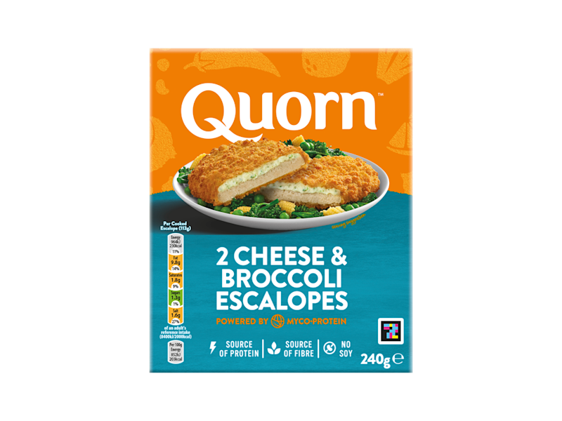 Quorn Meat Free Cheese & Broccoli Escalopes Quorn