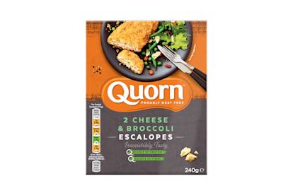 frozen meat free quorn cheese & broccoli escalopes