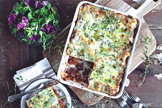 Vegetarisk Lasagne