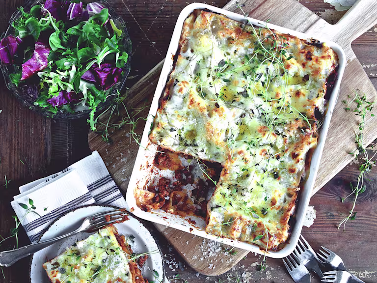 Vegetarisk Lasagne