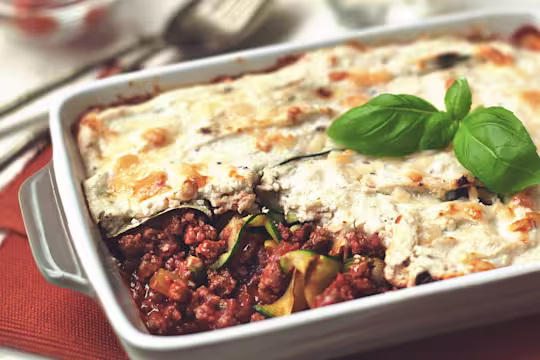 courgette & quorn mince lasagne recipe vegetarian recipe