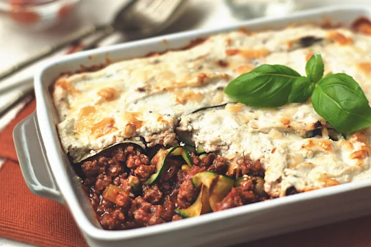 courgette & quorn mince lasagne recipe vegetarian recipe