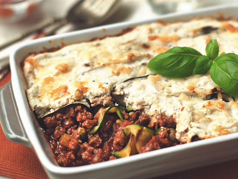 courgette & quorn mince lasagne recipe vegetarian recipe