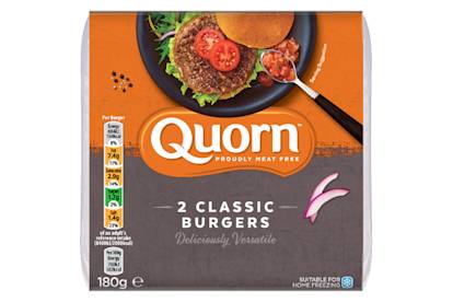 meat free quorn classic burger