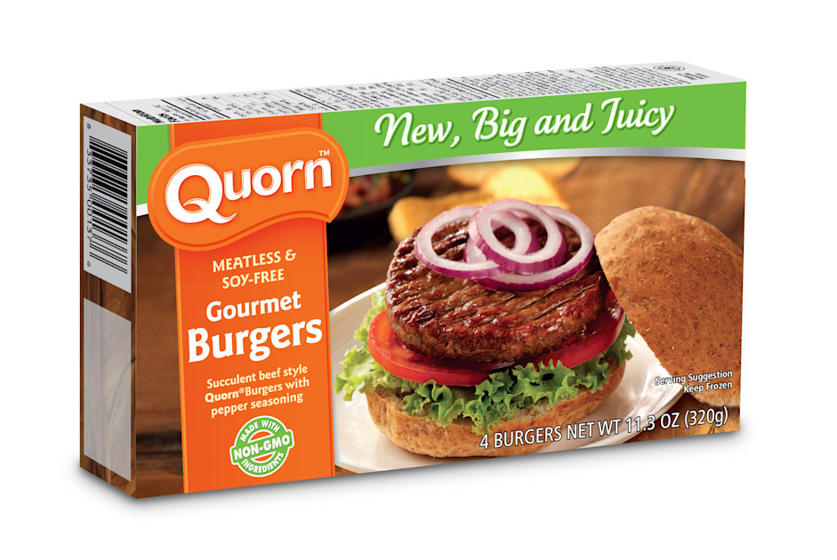 Vegetarian Gourmet Burger Meatless Burgers Quorn US