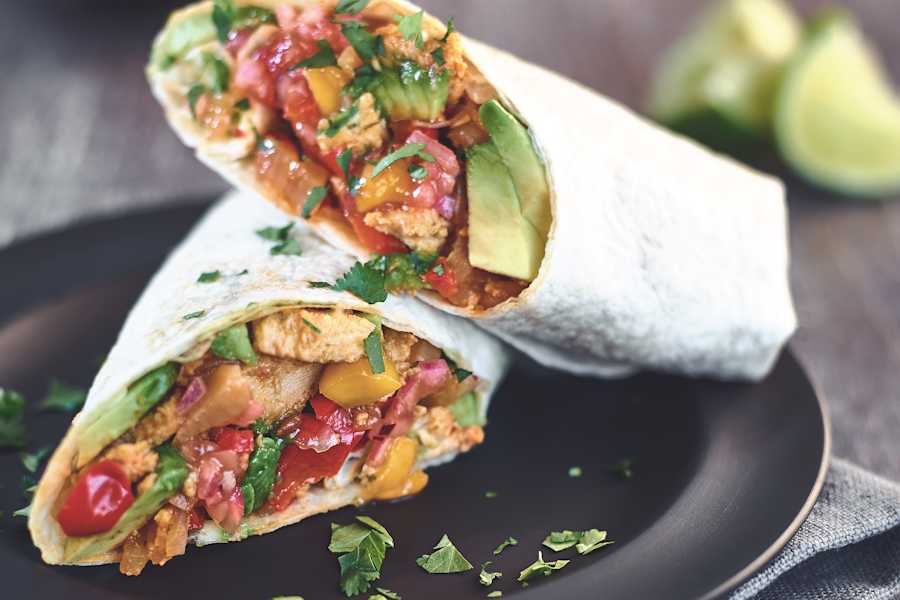 Pieces Mango Salsa Fajitas