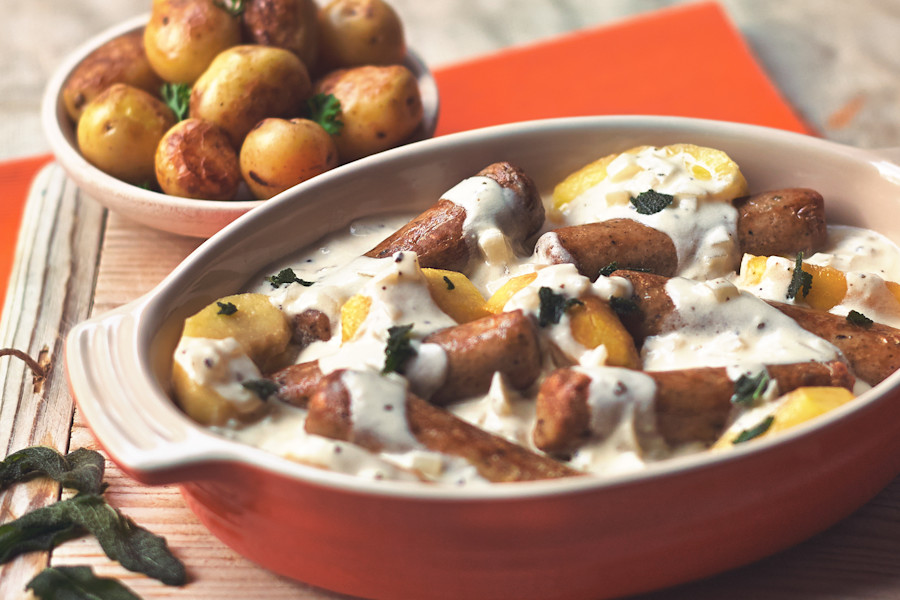 Quick & Easy Meat Free Sausage Casserole Recipe | Quorn